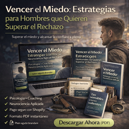 VENCER EL MIEDO AL RECHAZO – guía práctica para sanar tu necesidad de aprobación y avanzar con seguridad