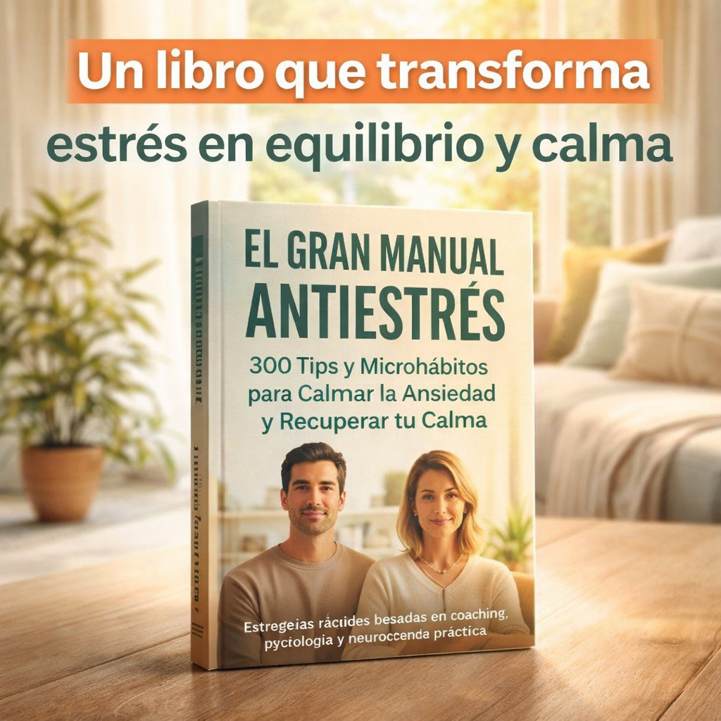 El Gran Manual Antiestrés: 300 Tips y Microhábitos para Calmar la Ansiedad y Recuperar tu Calma (Copia)