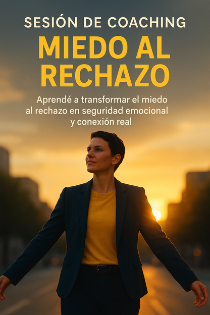 SESIÓN DE COACHING PSICOLOGIA – MIEDO AL RECHAZO Guía práctica para transformar el miedo en seguridad emocional y conexión real