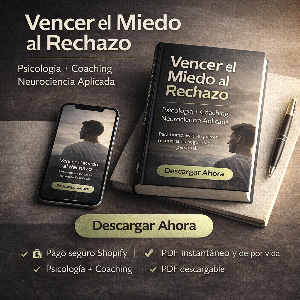 VENCER EL MIEDO AL RECHAZO – guía práctica para sanar tu necesidad de aprobación y avanzar con seguridad