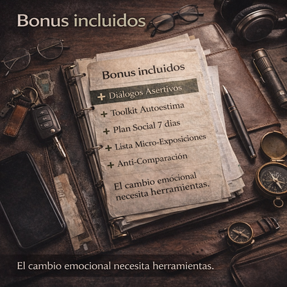 VENCER EL MIEDO AL RECHAZO – guía práctica para sanar tu necesidad de aprobación y avanzar con seguridad