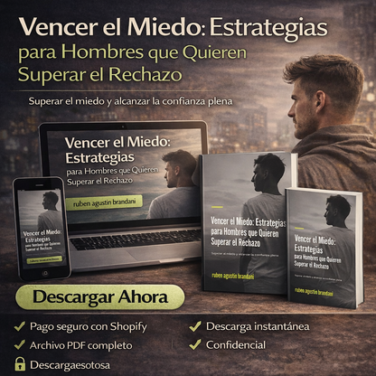 VENCER EL MIEDO AL RECHAZO – guía práctica para sanar tu necesidad de aprobación y avanzar con seguridad
